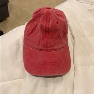 Red baseball hat by OFSM